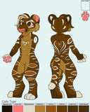 Cafe Tiger Partial Fursuit