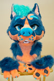Surfer Bro Staffie Partial Fursuit