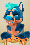 Surfer Bro Staffie Partial Fursuit