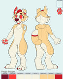 Peppy Pupper Partial Fursuit