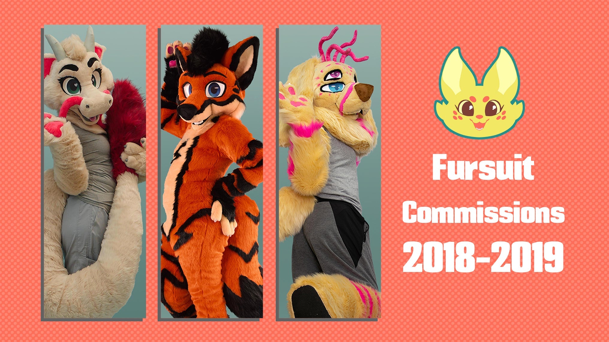 2018-2019 Custom Fursuit Commissions Gallery