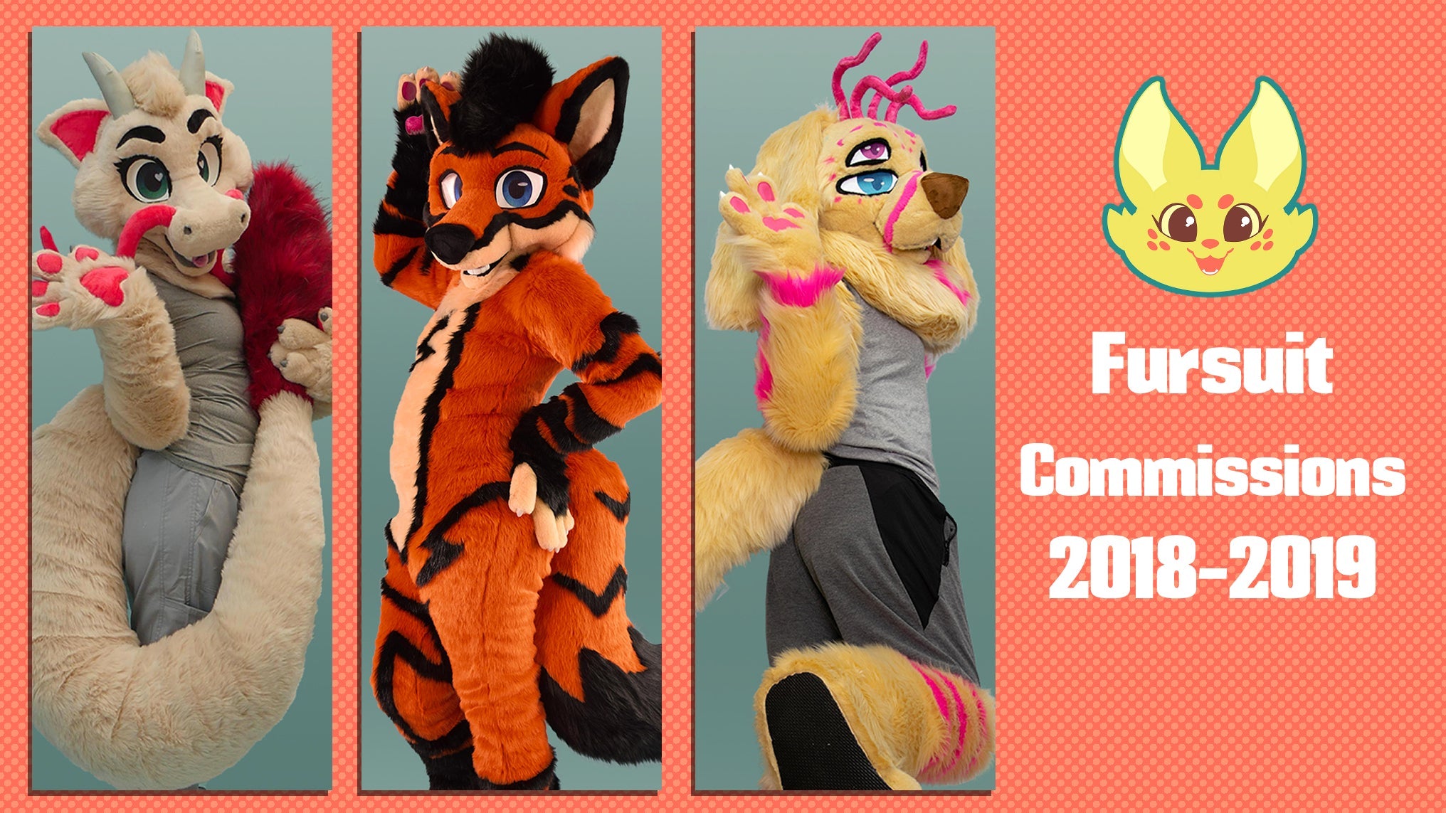 Fursuit Commissions Gallery 2018-2019