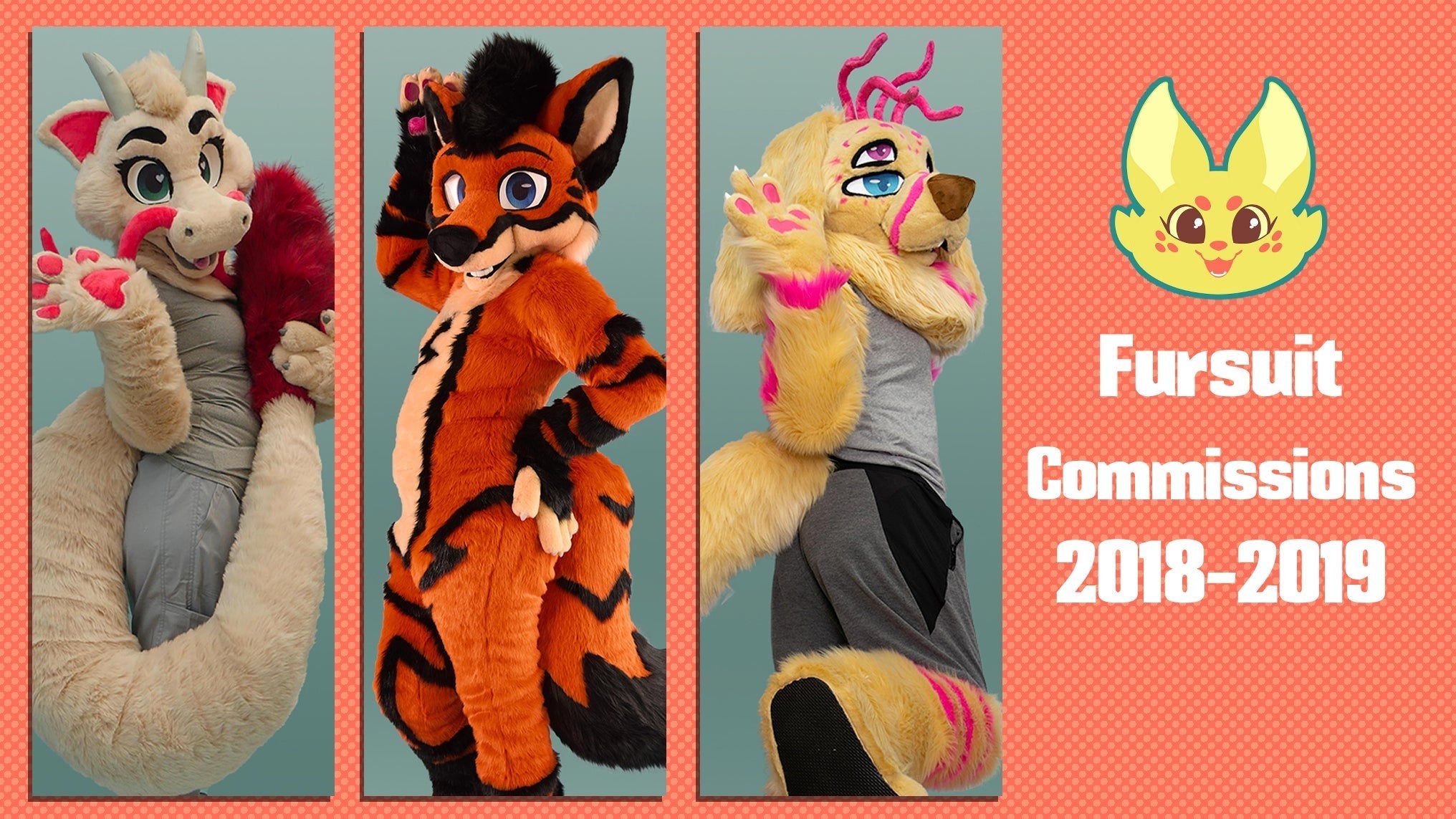 Fursuit Commissions Gallery 2018-2019