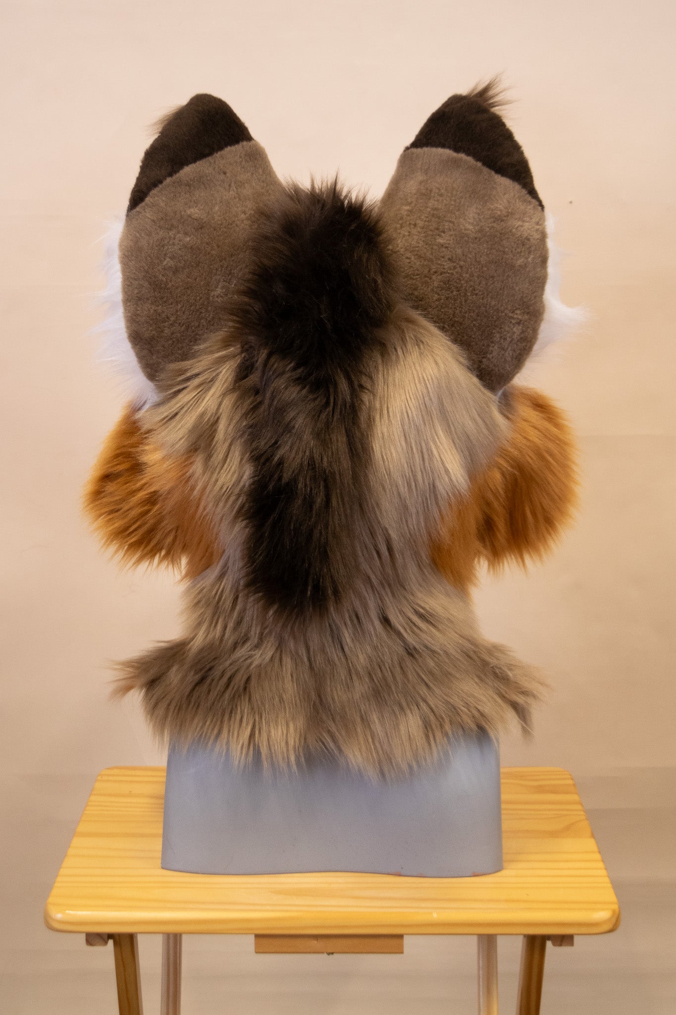 Classic Timber Wolf Partial Fursuit