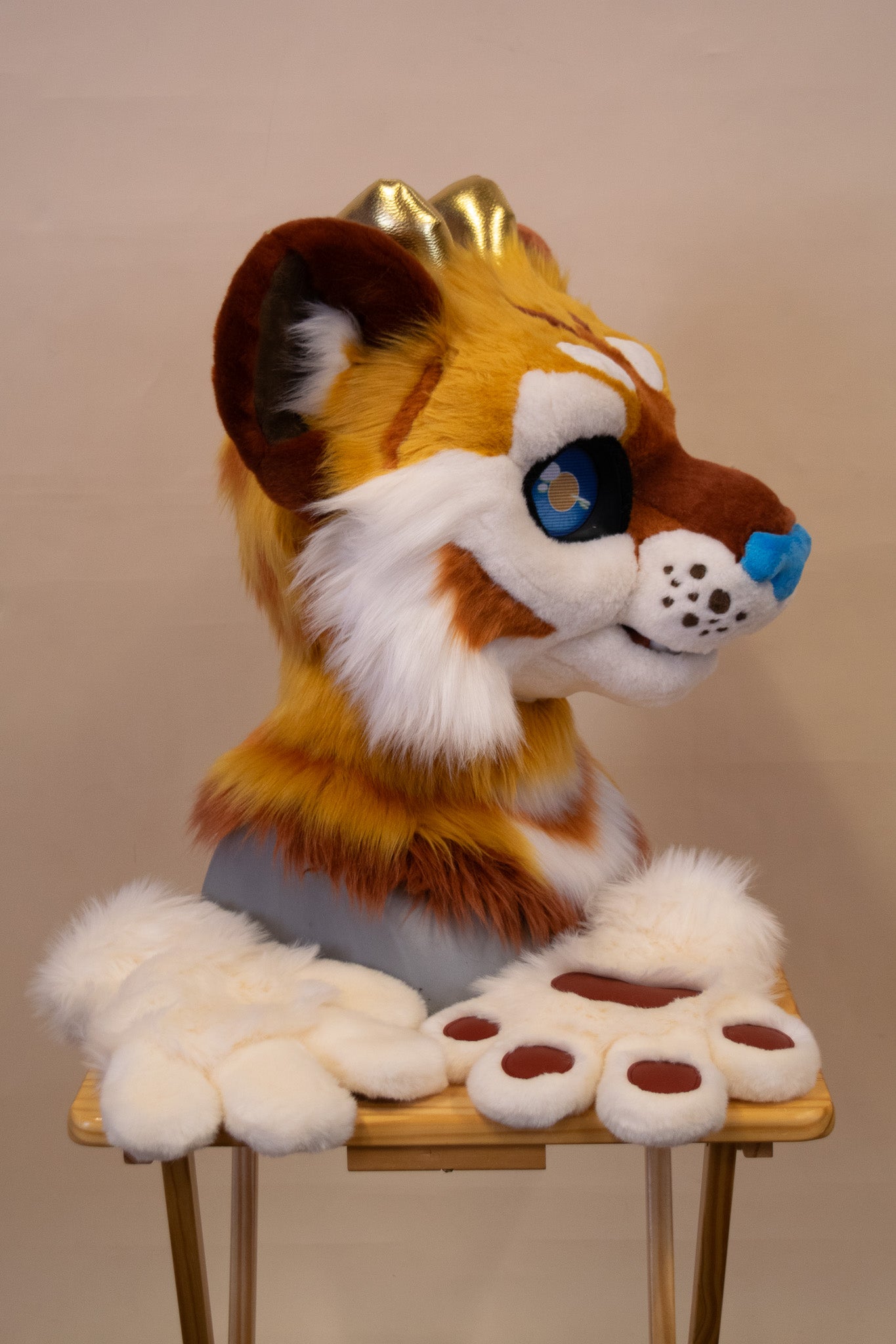 Golden Guardian Partial Fursuit