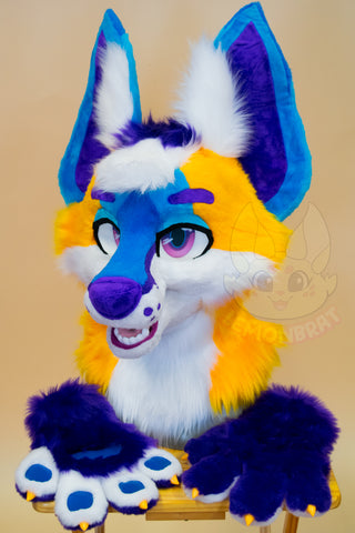 Blaze Fox Partial Fursuit