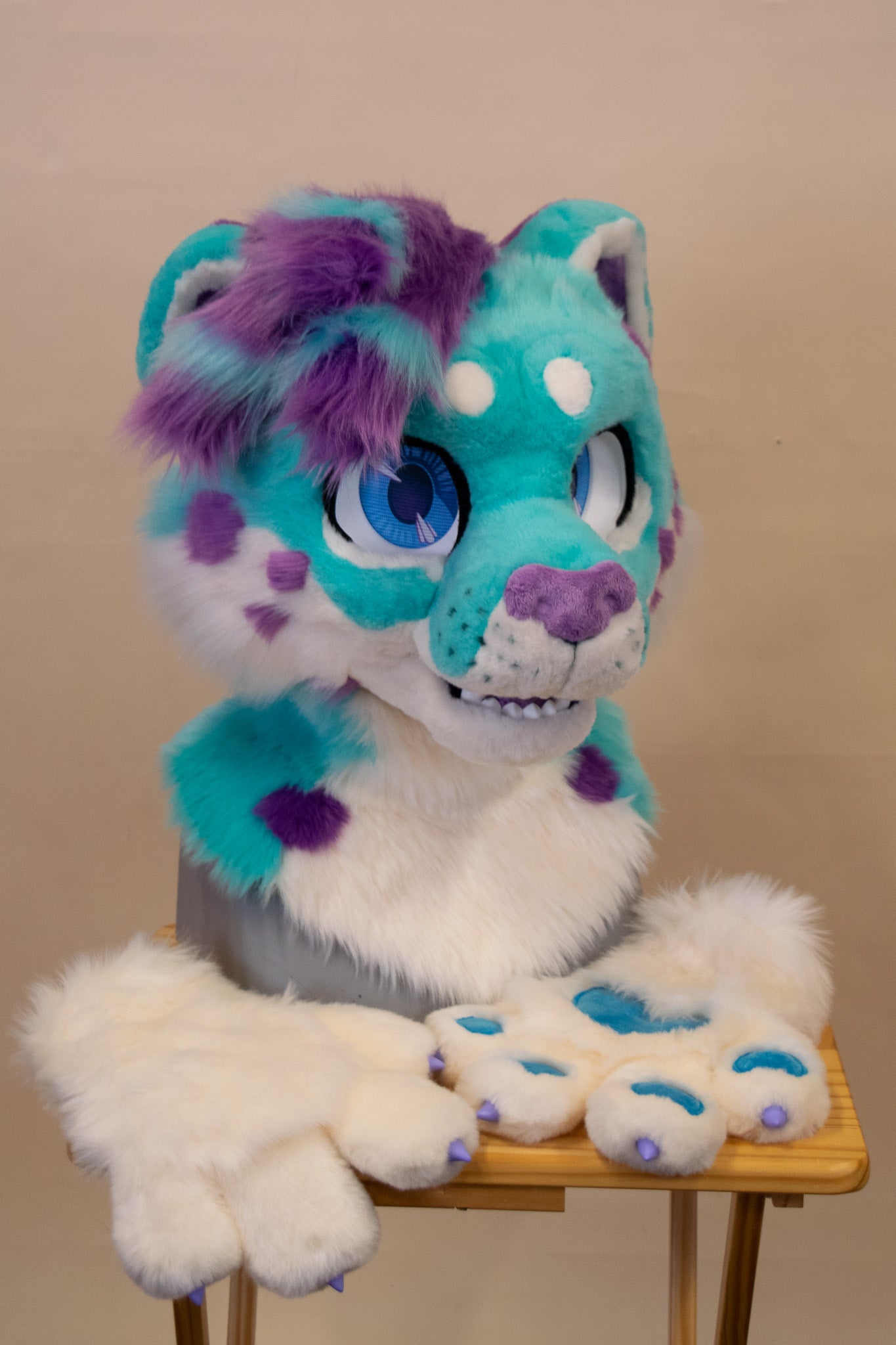 Spot the Leopard Partial Fursuit