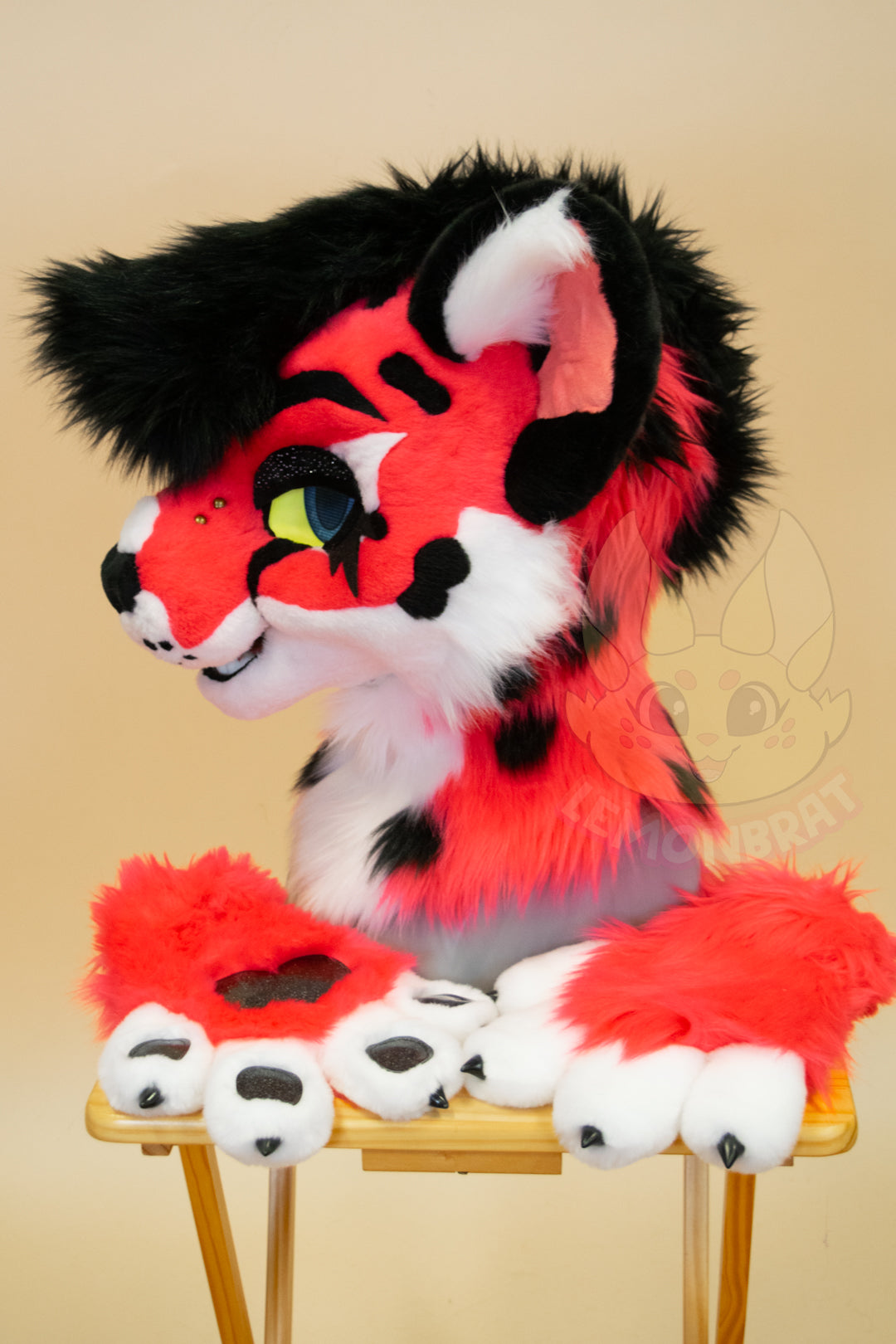 King Cheetah Partial Fursuit