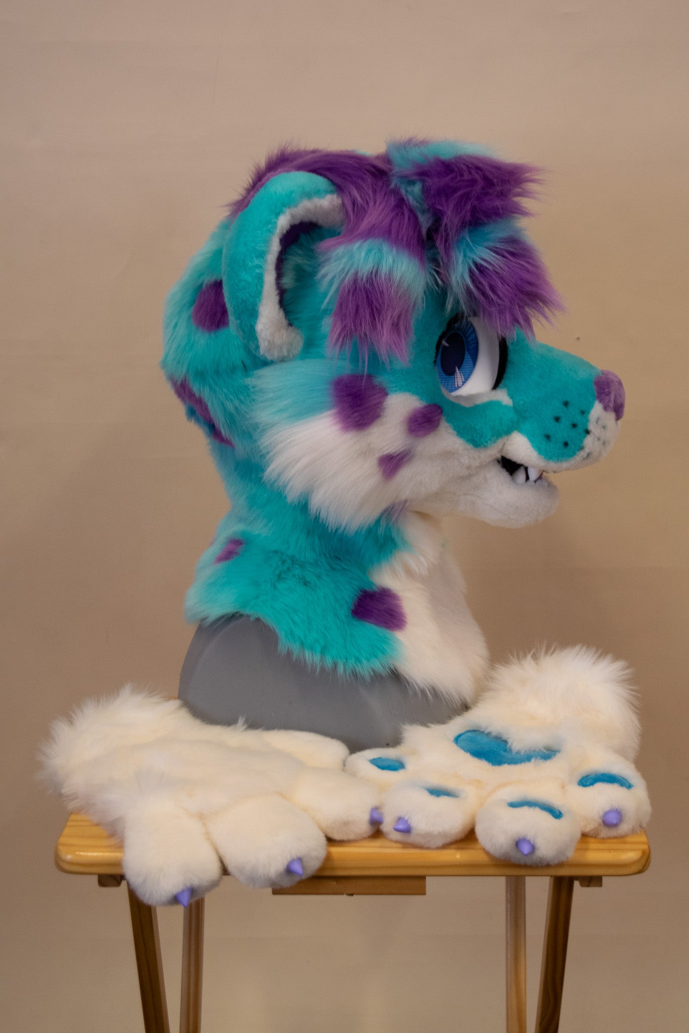 Spot the Leopard Partial Fursuit