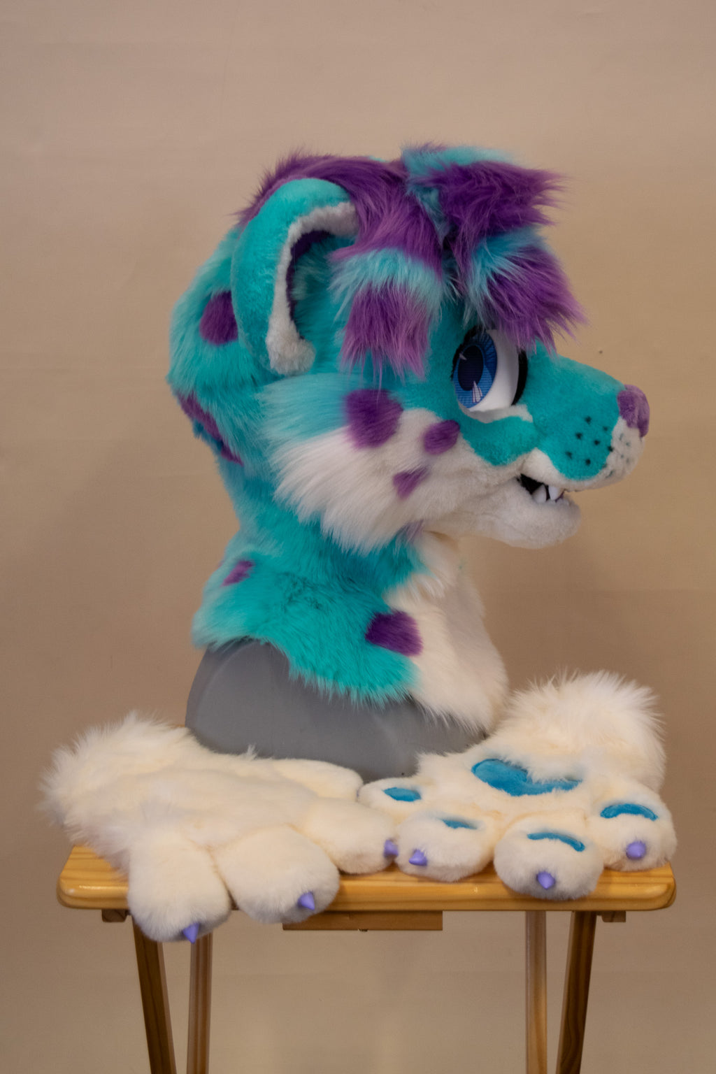 Spot the Leopard Partial Fursuit