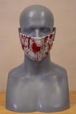 Blood Splatter Face Mask