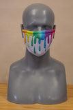 Rainbow Slime Face Mask White