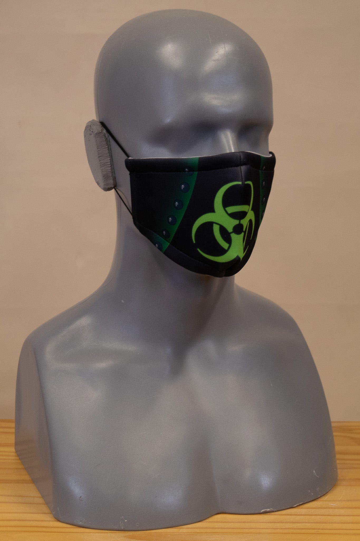 Bio-hazard Face Mask Green