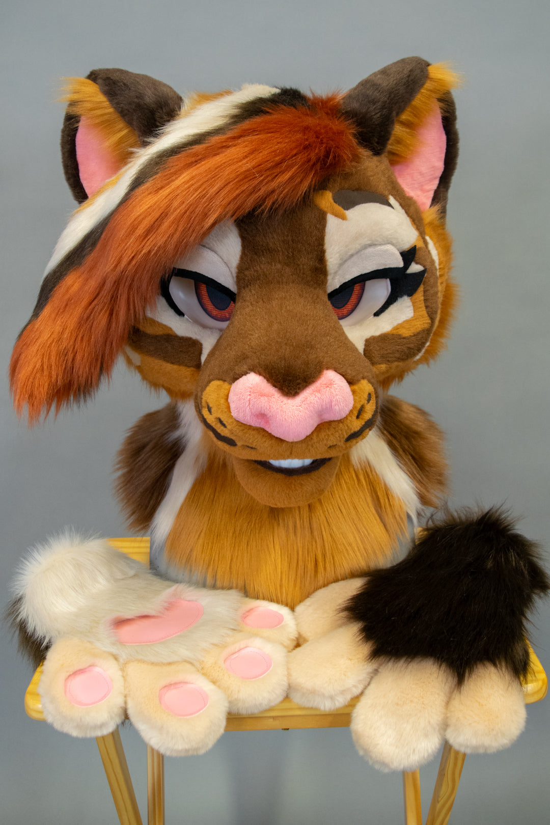 Cafe Tiger Partial Fursuit