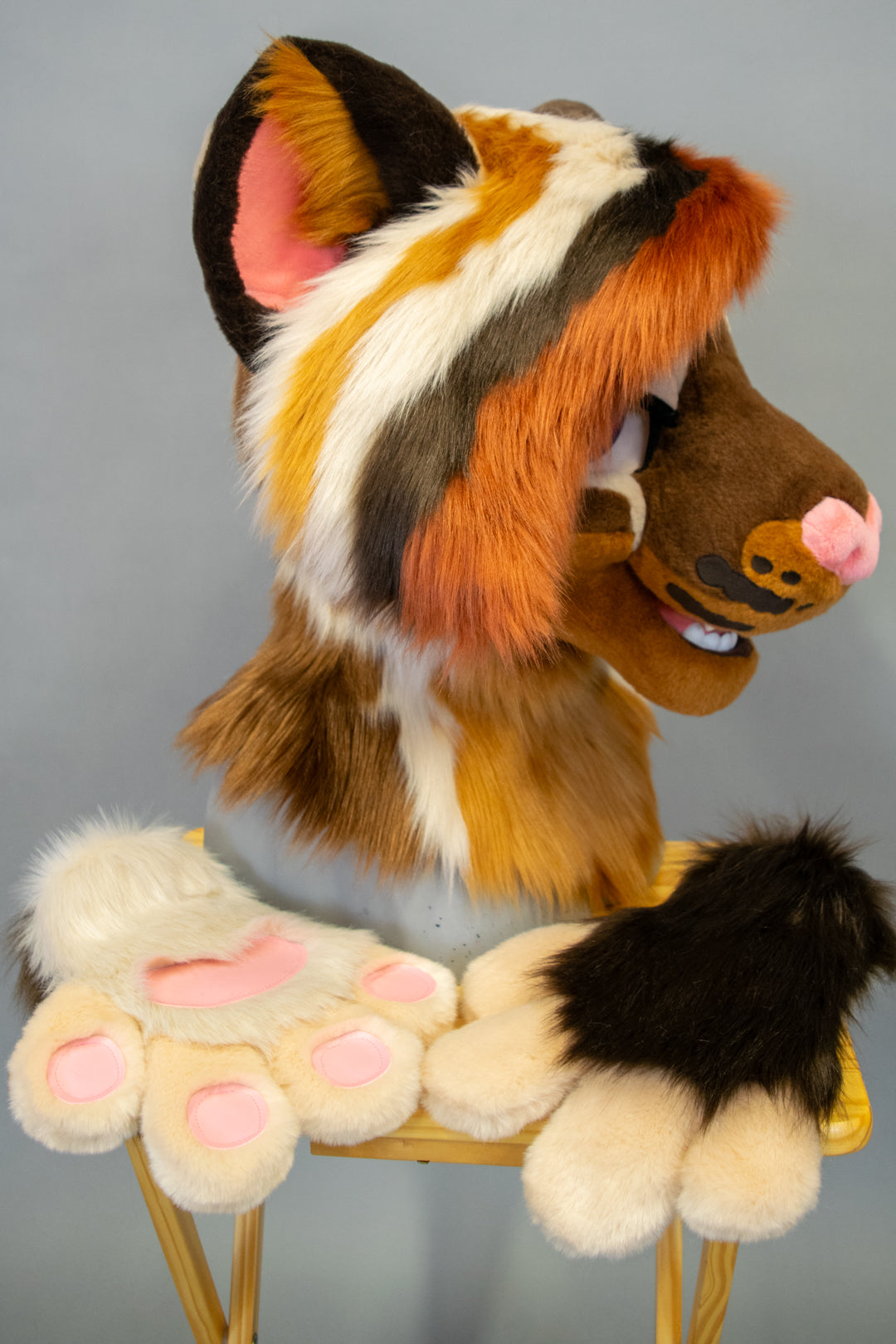 Cafe Tiger Partial Fursuit