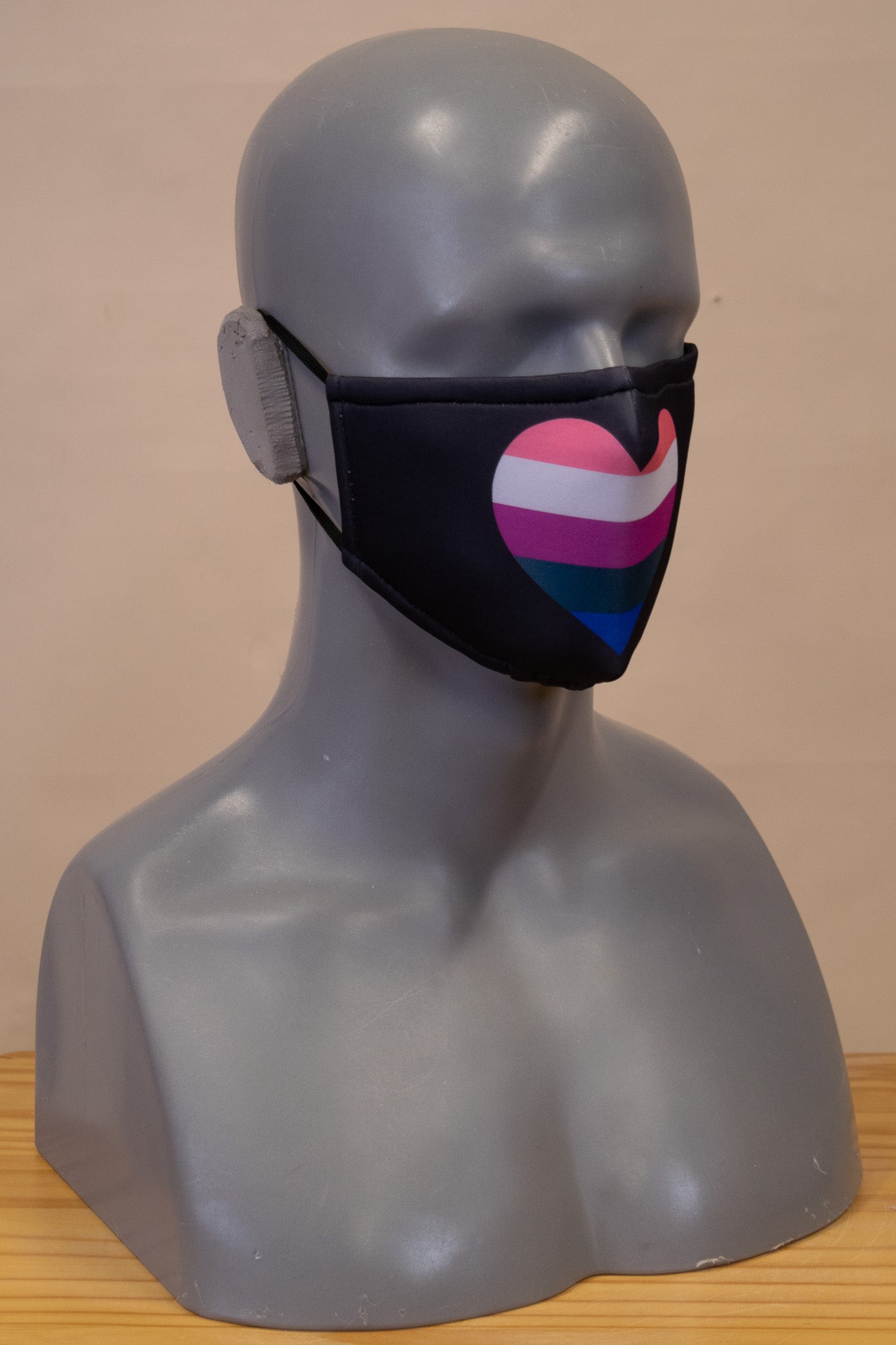 Pride Heart Cloth Mask 🏳‍🌈