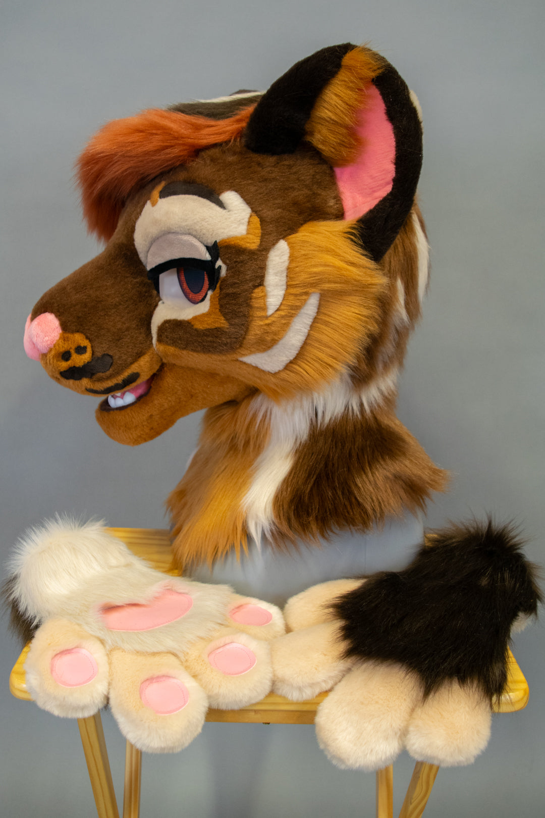 Cafe Tiger Partial Fursuit