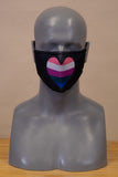 Pride Heart Cloth Mask 🏳‍🌈