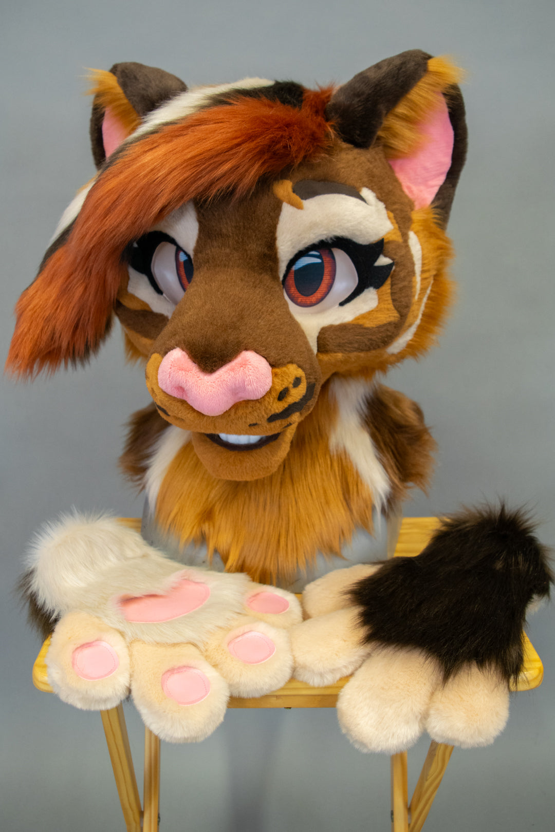 Cafe Tiger Partial Fursuit