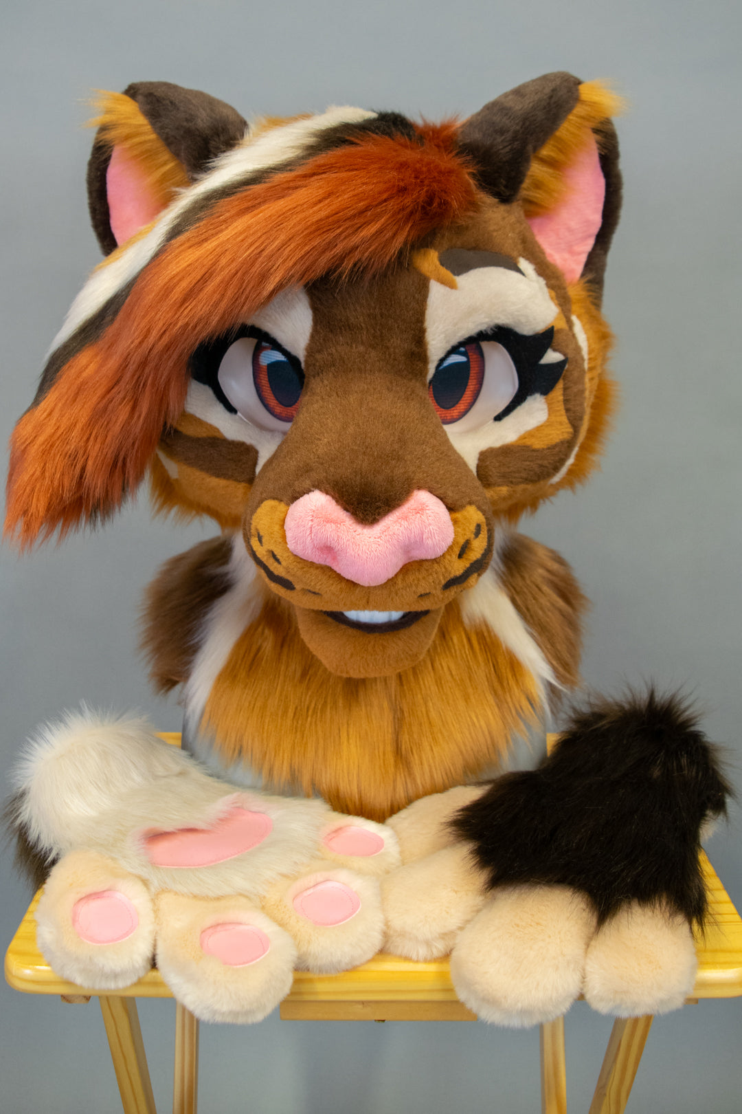 Cafe Tiger Partial Fursuit