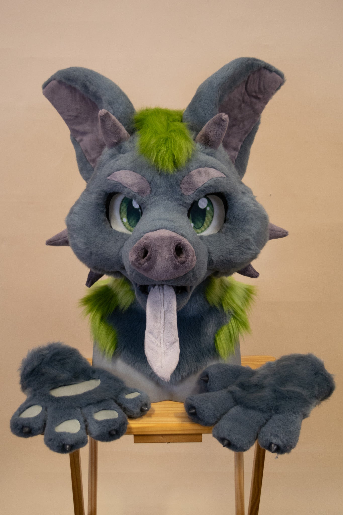 Mossy Gargoyle Partial Fursuit