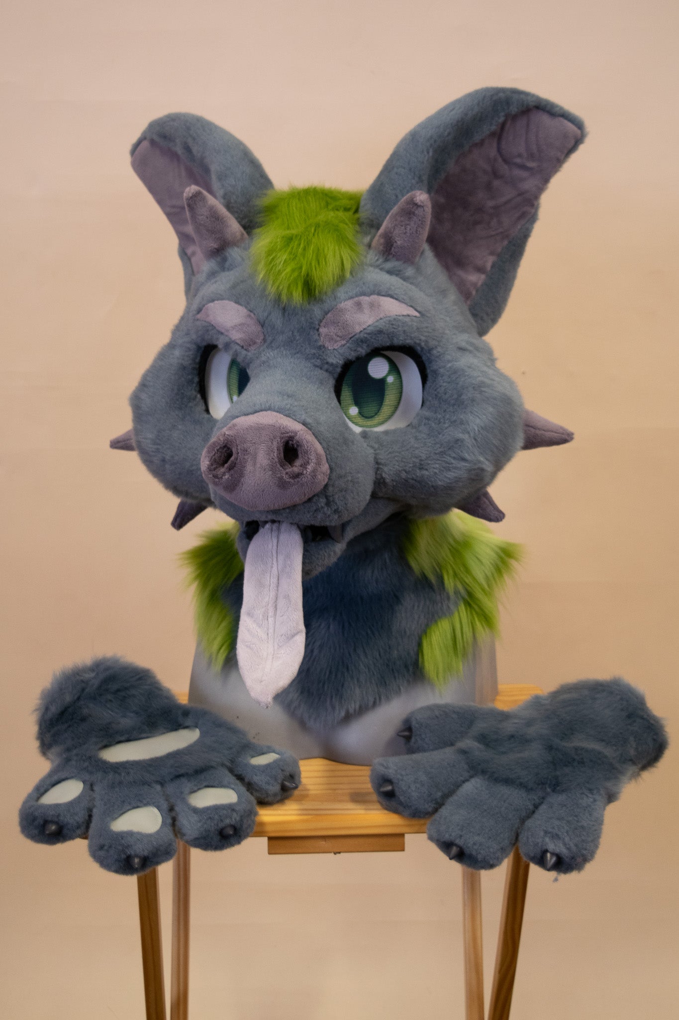 Mossy Gargoyle Partial Fursuit