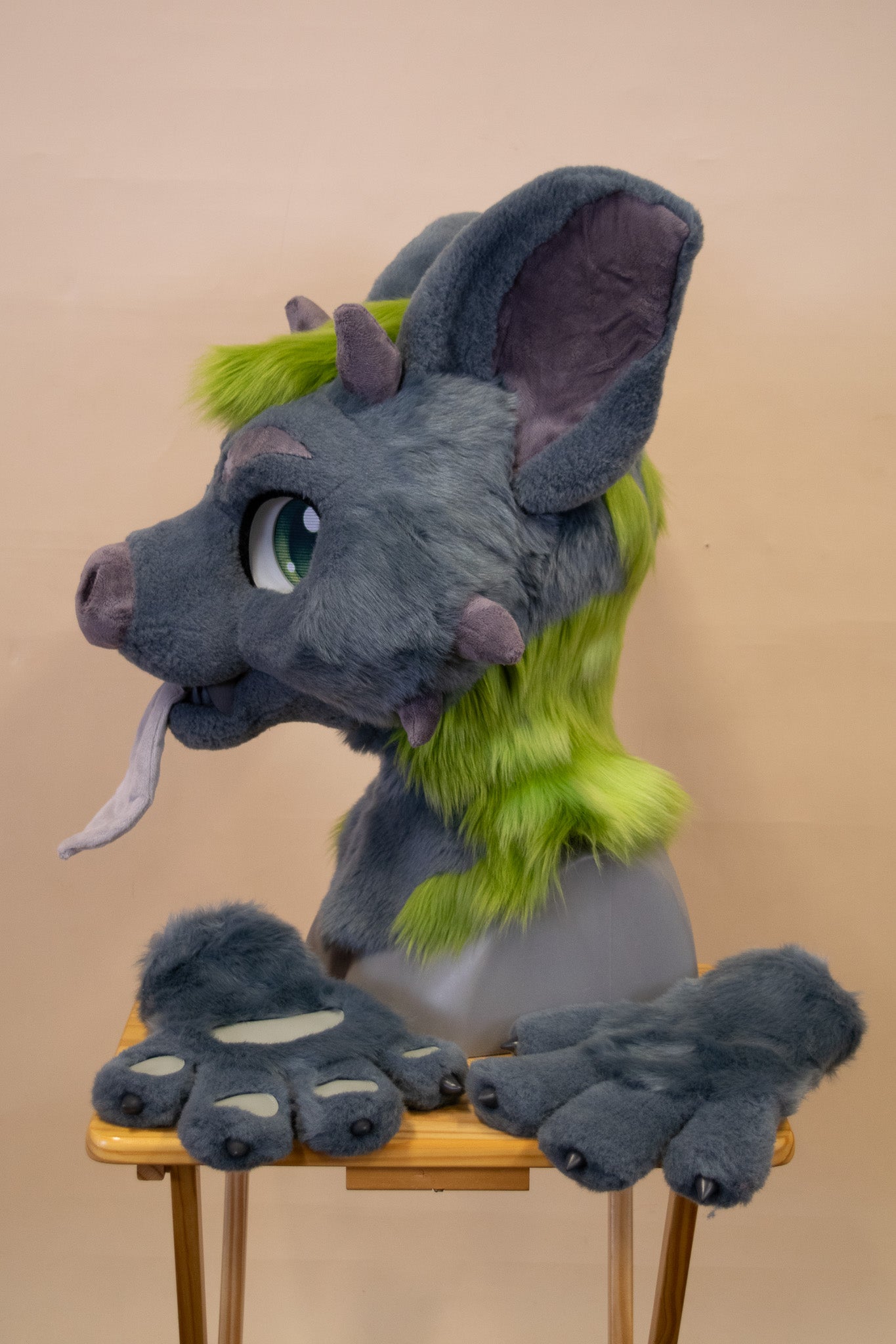 Mossy Gargoyle Partial Fursuit