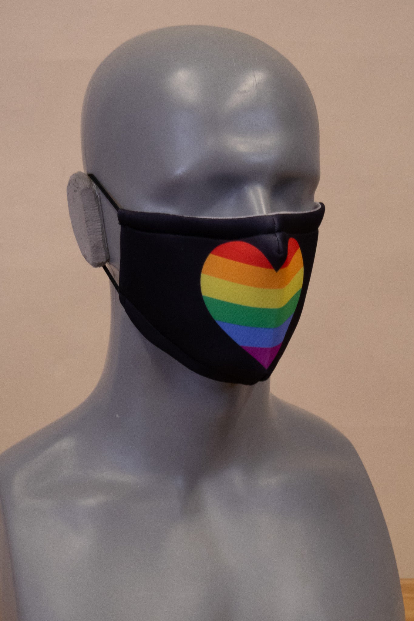 Pride Heart Cloth Mask 🏳‍🌈
