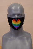 Pride Heart Cloth Mask 🏳‍🌈