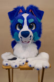 Blue Boofer Partial Fursuit