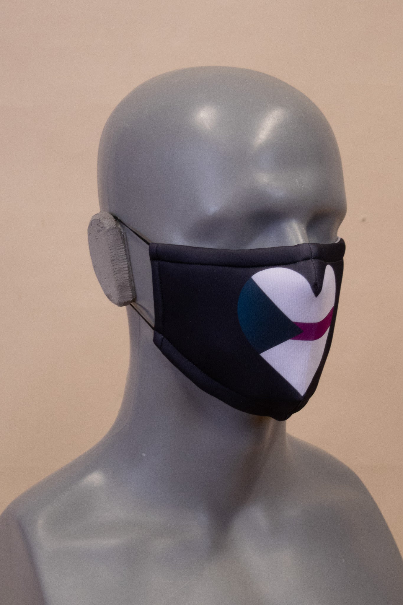 Pride Heart Cloth Mask 🏳‍🌈