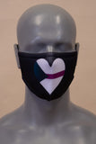 Pride Heart Cloth Mask 🏳‍🌈