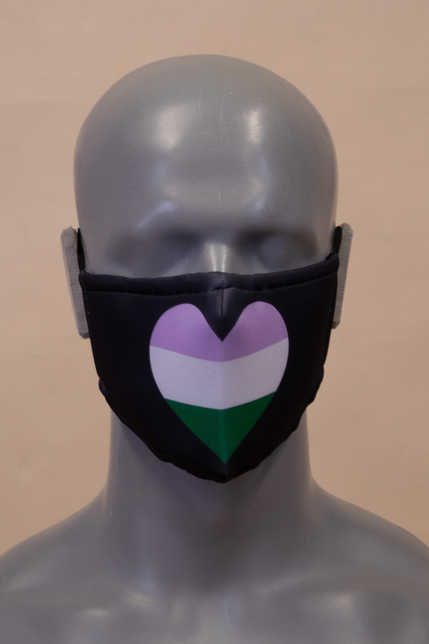 Pride Heart Cloth Mask 🏳‍🌈