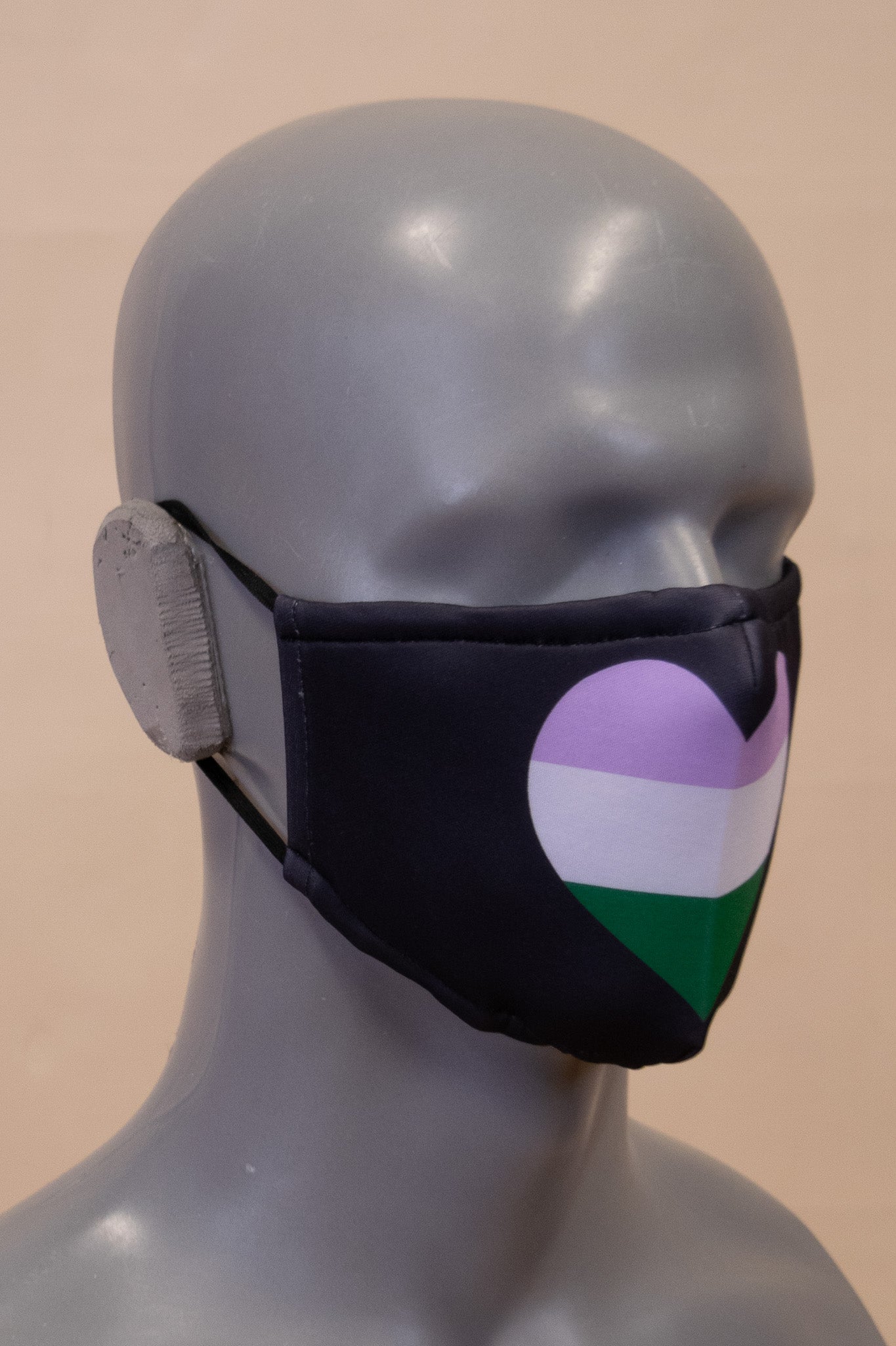Pride Heart Cloth Mask 🏳‍🌈