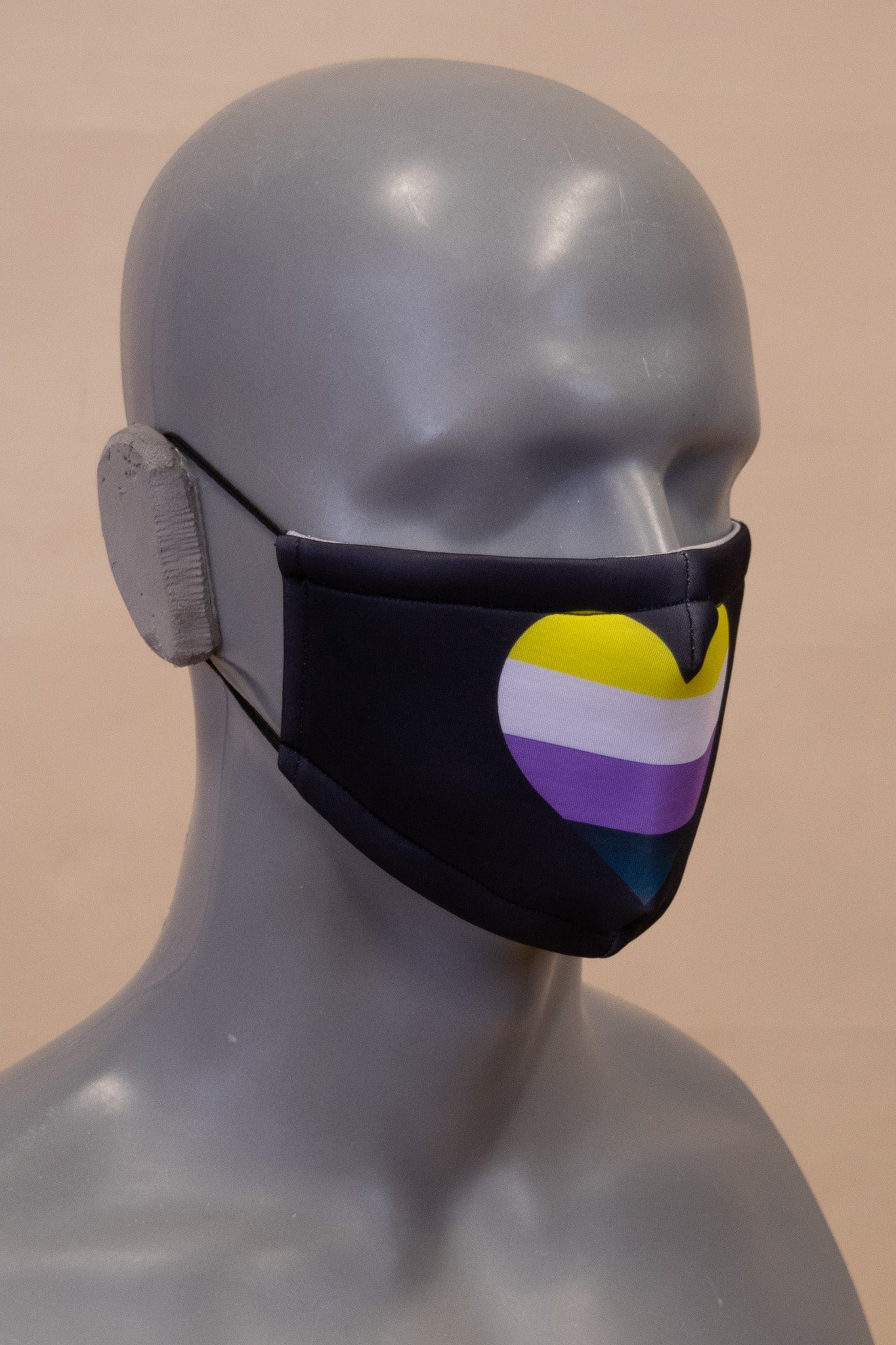 Pride Heart Cloth Mask 🏳‍🌈