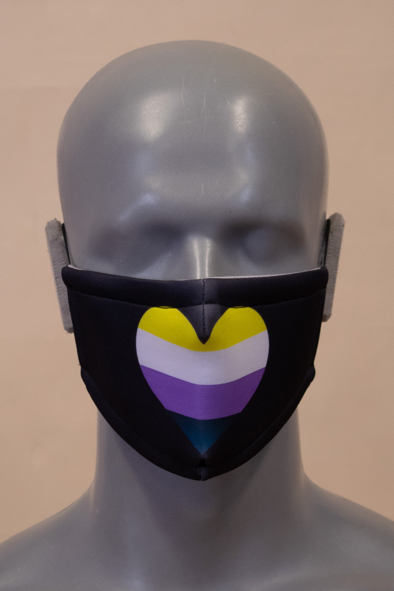 Pride Heart Cloth Mask 🏳‍🌈