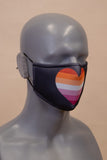 Pride Heart Cloth Mask 🏳‍🌈
