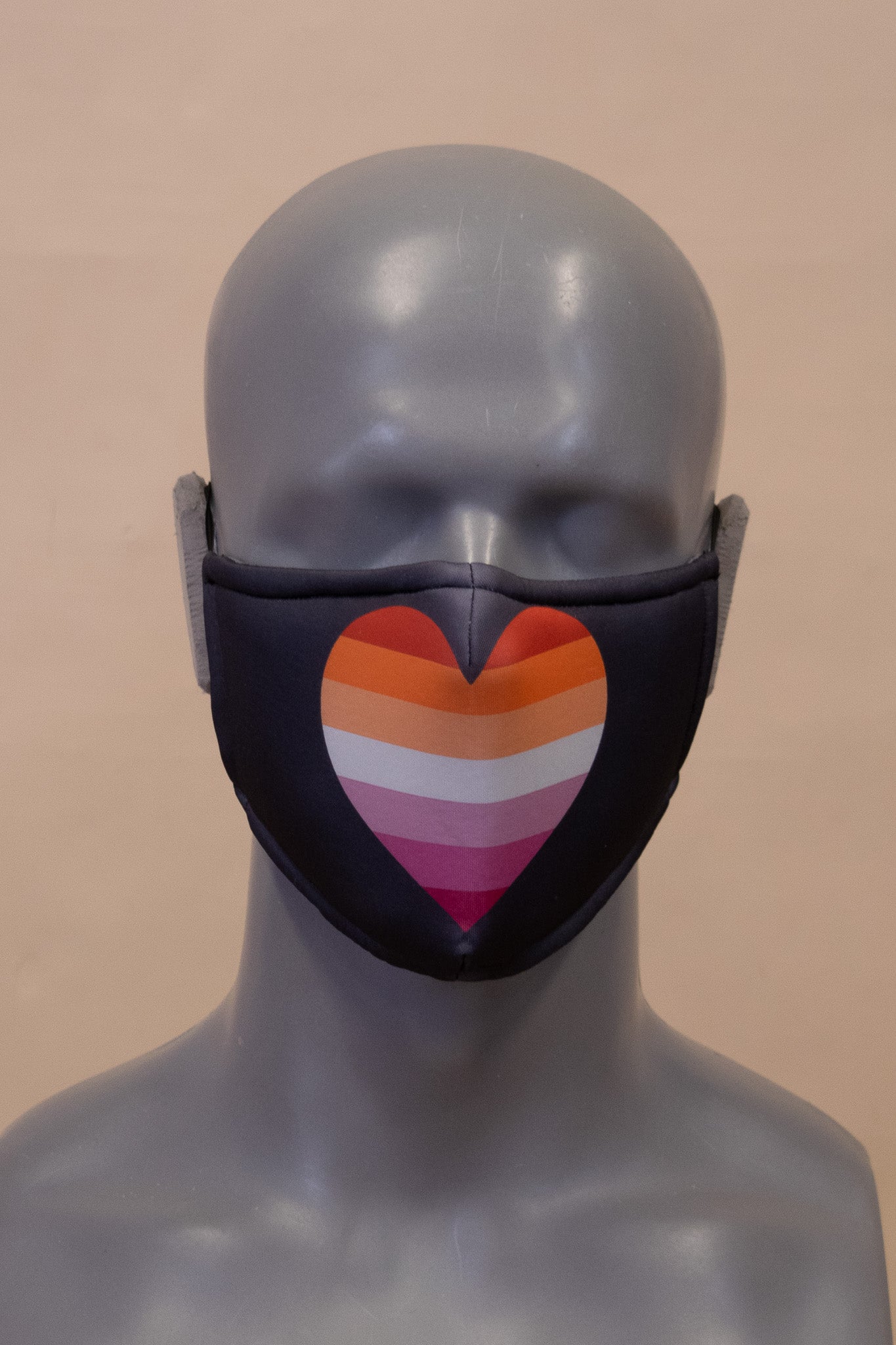 Pride Heart Cloth Mask 🏳‍🌈