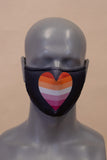 Pride Heart Cloth Mask 🏳‍🌈