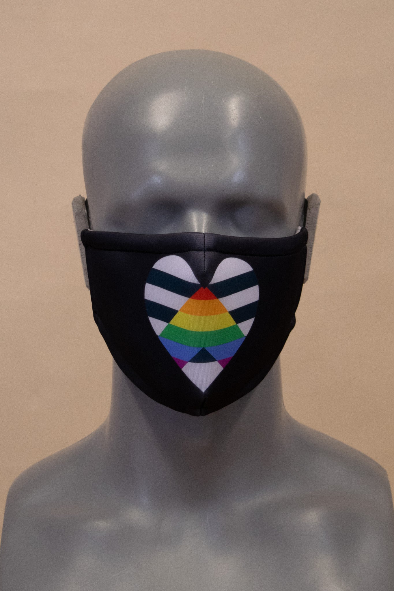 Pride Heart Cloth Mask 🏳‍🌈