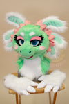 Minty Axolotl Partial Fursuit