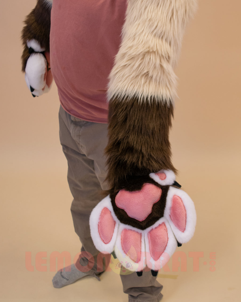 4 Finger Feral Handpaws Fursuitable