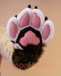 4 Finger Feral Handpaws Fursuitable