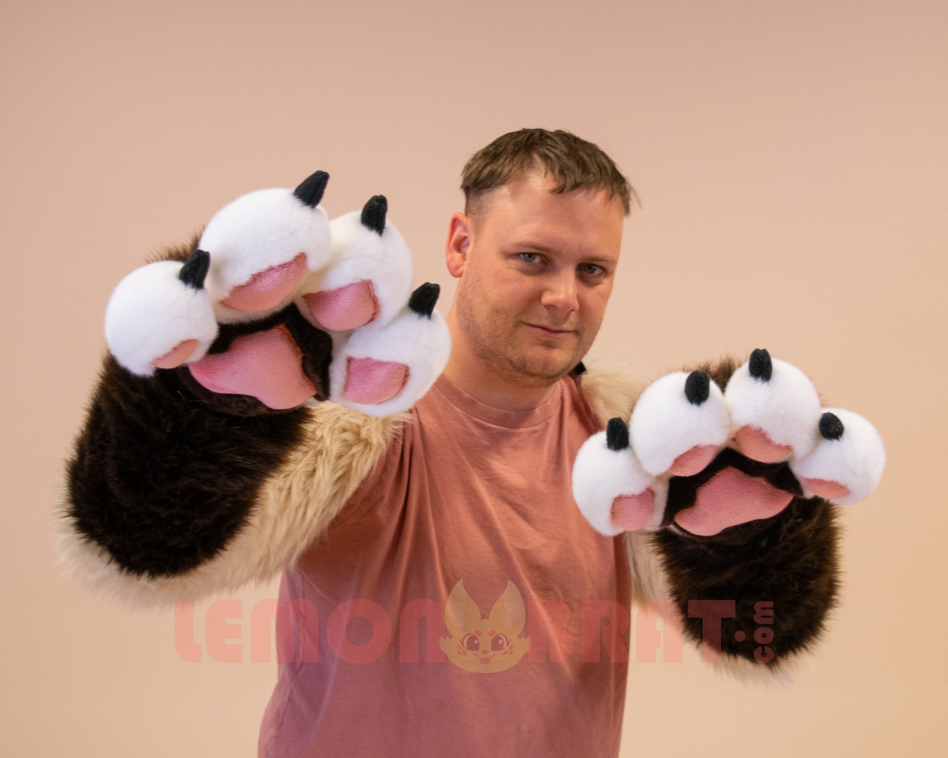 4 Finger Feral Handpaws Fursuitable