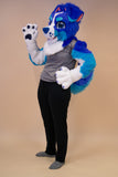 Blue Boofer Partial Fursuit