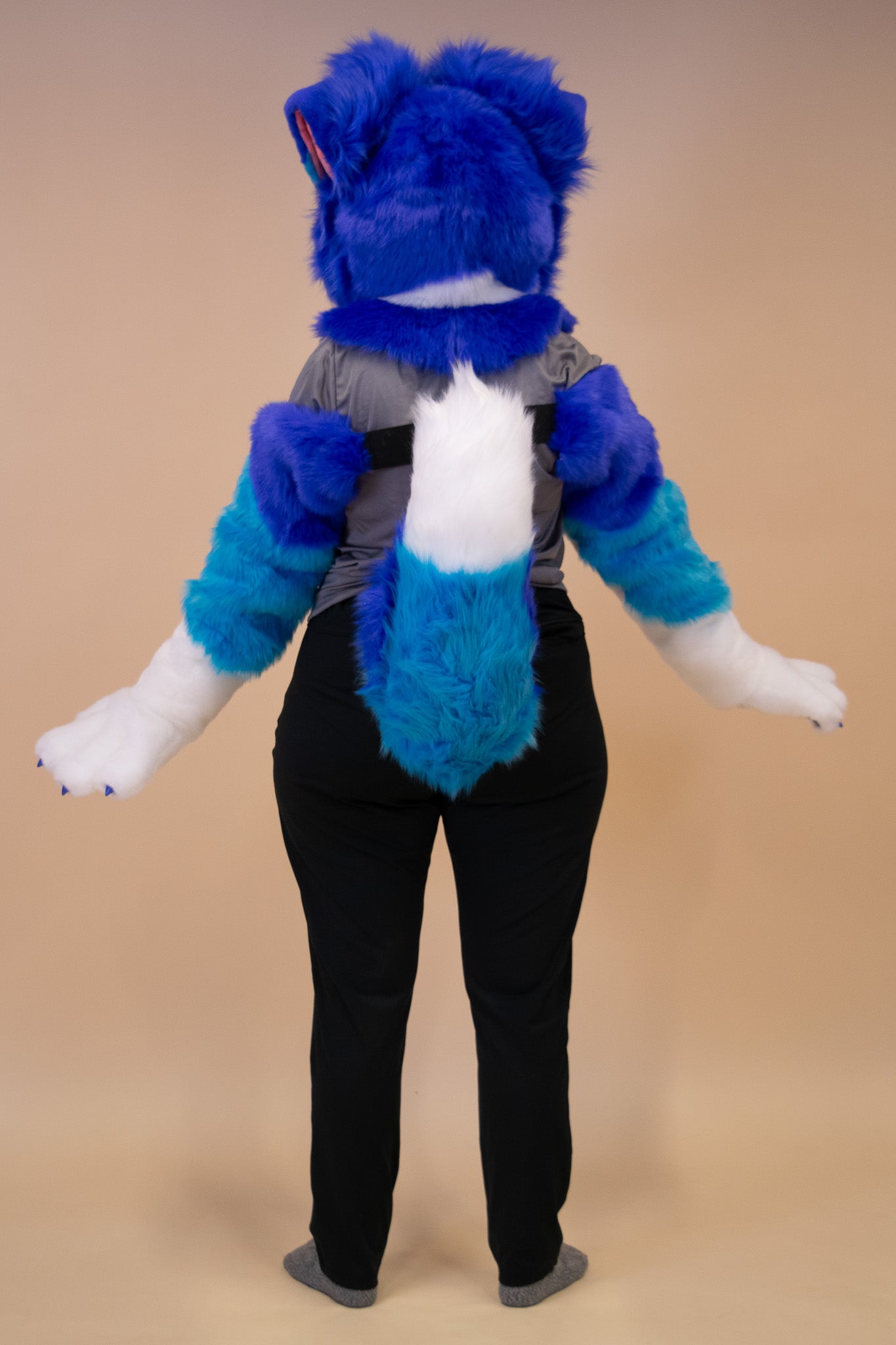 Blue Boofer Partial Fursuit