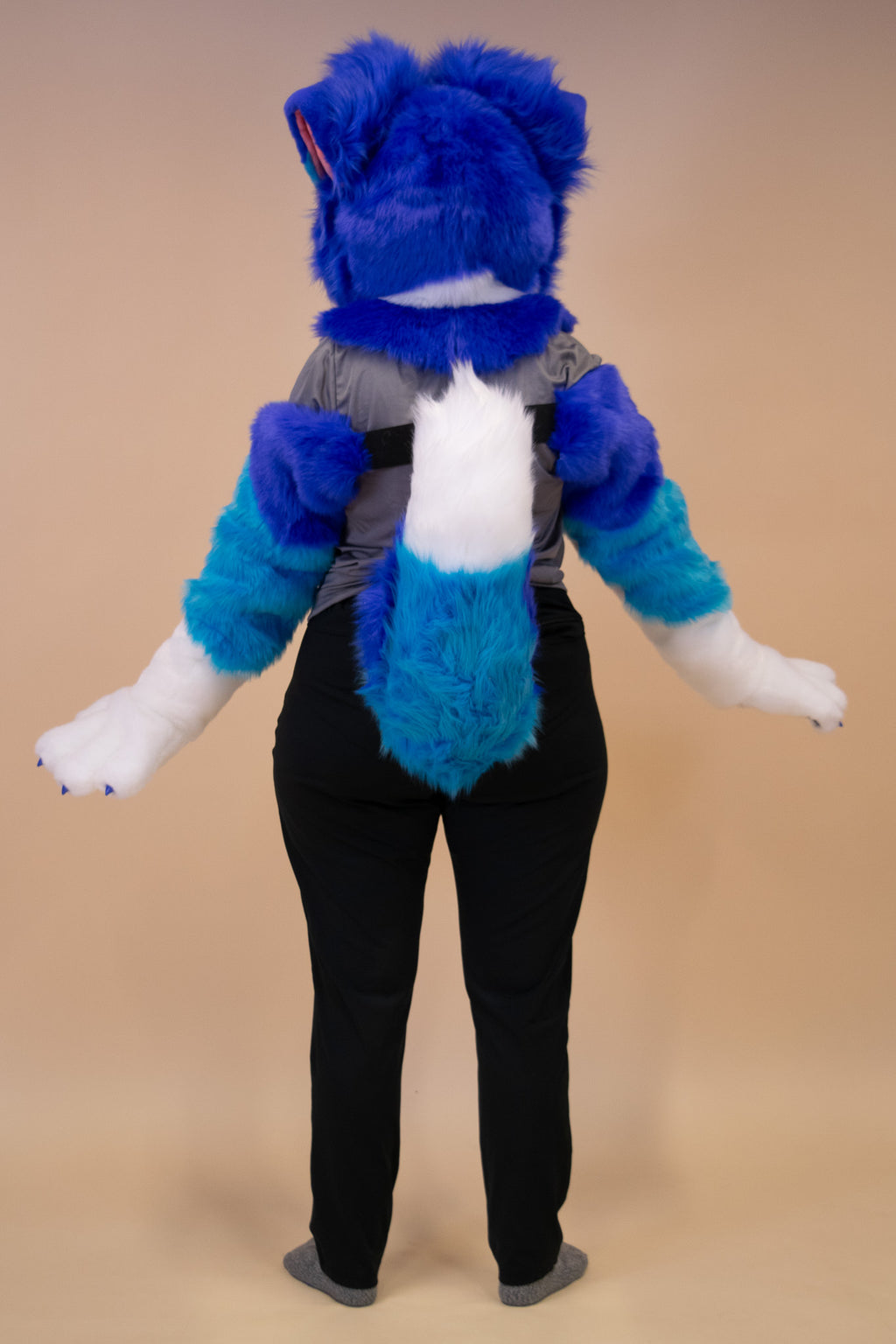 Blue Boofer Partial Fursuit