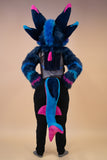 Neon Tides Shark Partial Fursuit