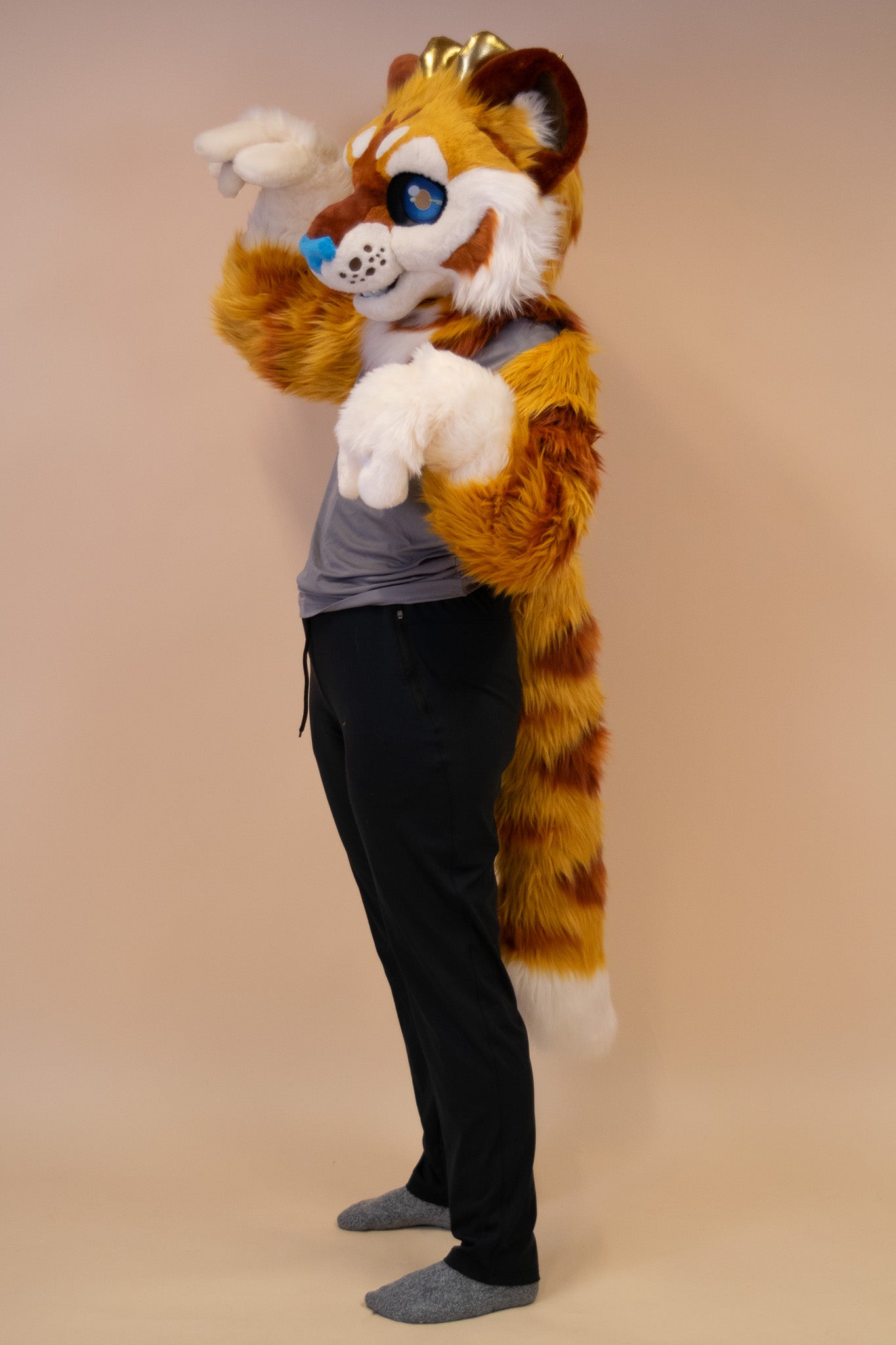 Golden Guardian Partial Fursuit