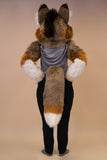 Classic Timber Wolf Partial Fursuit
